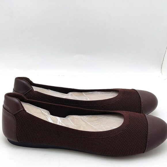 Frank Mully Women's Ballet Flats Round Toe Walking Flats - Picture 2 of 10